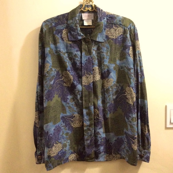 Beautiful vintage Louben blouse - Picture 5 of 11